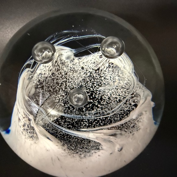 Caithness Trilogy Scotland Limited Art Glass Paperweight Signed Numbered Bubble - Picture 5 of 14